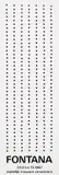 Lucio Fontana, stedelijk museum amsterdam Fontana, 1967, poster