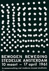 Dieter Roth, Stedelijk Museum Amsterdam Bewogen Beweging, poster