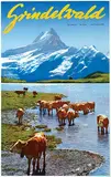 Ernst Bocchetti, Grindelwald Switzerland, poster