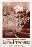 Emanuel Gyger, Route du Loetschberg, poster