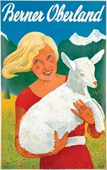 Paul Nyffenegger, Berner Oberland, 1932, poster