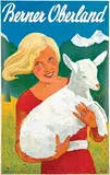 Paul Nyffenegger, Berner Oberland, 1932, poster