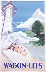 Jean Don, Wagon-Lits, 1953, poster