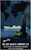 Dalsgaard, Travel by The East Asiatic Company LTD., poster