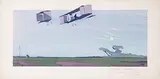 Marguerite Montaut, Coupe de Berlin (Henri Rougier in his Voisin Biplane), 1909, poster, lithograph