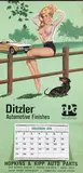 Bill Randall (1911-?, Calendar 1974 for the Ditzler Industries, 1973, poster