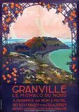 Géo Dorival, Granville Le Monaco du Nord, 1914, poster