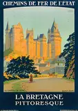 Léon Constant-Duval, Chemins de Fer La Bretagne Pittoresque, poster