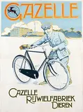 Cornelis André Vlaanderen, Gazelle Rijwielfabriek Dieren, 1920, poster