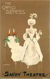 Dudley Hardy, Savoy Theatre The Grand Duchess, 1897, poster