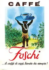 Gianrose, Caffé Foschi, 1960, poster