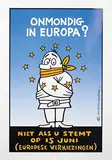 Opland, Onmondig in Europa ? (Europese Verkiezingen), 1989, poster