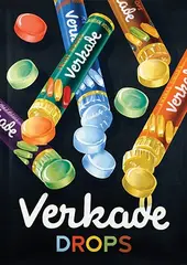 Reyn Dirksen, Verkade Drops, 1958, poster