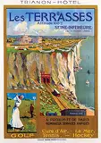 Henri Polart, Trianon-Hôtel Les Terasses Golf Tennis Hockey, 1912, poster