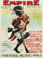 Louis Galice, Empire Théâtre Music-Hall, poster