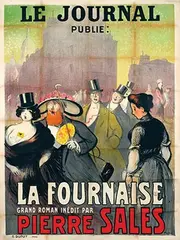 Francisque Poulbot, Le Journal La Fournaise Pierre Sales, 1913, poster
