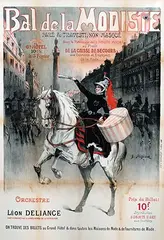 G. Pripart, Bal de la Modiste Grand Hôtel Paris, poster