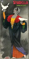 Gus Bofa, Starella Danseuse, 1911, poster
