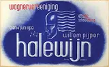 Fré S. Cohen, wagnervereeniging Stadsschouwburg Halewijn, 1933, poster