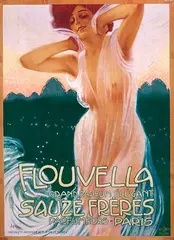 Leopoldo Metlicovitz, Flouvella Grand Parfum Paris, 1910, poster