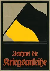 Willy Roerts, Zeichnet die Kriegsanleihe, poster