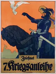 Adolf Karpellus, Zeichnet 7. Kriegsanleihe, 1917, poster