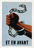 Frederic H. K. Henrion, Et En Avant, poster