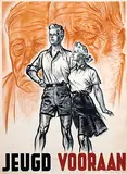 Cornelis Koekkoek, Jeugd Vooraan, 1944, poster