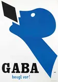 Niklaus Stoecklin, GABA beugt vor!, 1927, poster