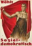 Carl F. Moos, Wählt Sozialdemokratisch, 1925, poster