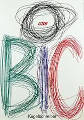 Ruedi Külling, BIC Kugelschreiber, 1961, poster