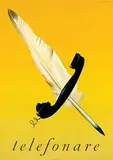 Herbert Leupin, Telefonare, 1941, poster
