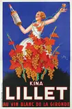 Robys, Kina Lillet, 1937, poster