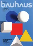 Herbert Bayer, 50 Jahre Bauhaus Ausstellung Stuttgart, 1968, poster