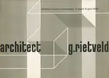 Willem H. Crouwel, stedelijk museum amsterdam architect g. rietveld, 1959, poster