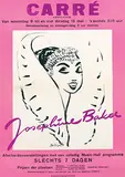 Cornelis A.B. Bantzinger, Josephine Baker afscheidsvoorstelling in Carré, 1956, poster