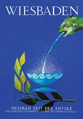 Werner Latti, Wiesbaden Heilbad seit der Antike, poster