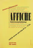 Willem Sandberg, stedelijk museum amsterdam Affiche tentoonstelling