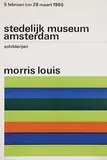 Willem H. Crouwel, stedelijk museum amsterdam morris louis, 1965, poster