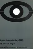Willem H. Crouwel, stedelijk museum amsterdam fotoprijs amsterdam, 1965, poster