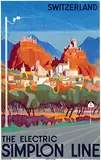 Otto Baumberger, The Electric Simplon Line Switzerland