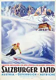 Walter J. Boschan, Salzburger Land Austria A winter Dreamland, poster