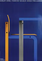 Bo Bonfils, Fritz Hansen Möbel Møbel Furniture, 1984, poster
