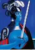 Félix Labisse, Without text (female warrior), 1972, poster