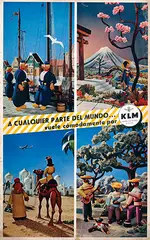 Paulus Casper Erkelens, KLM A cualquier parte del mondo (anywhere in the world), poster