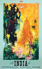 Otto Nielsen, SAS India (temple), poster