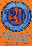 The Santa Fe Opera by Robert Indiana, 1976, poster, sold Feb 2024