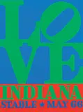 LOVE Indiana Stable by Robert Indiana, 1966, poster, silkscreen, sold Feb 2024