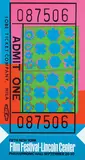 Film Festival - Lincoln Center by Andy Warhol, 1967, poster, silkscreen, sold Feb 2024