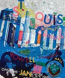 Robert Rauschenberg, St. Louis Symphony Orchestra Powell, 1968, poster